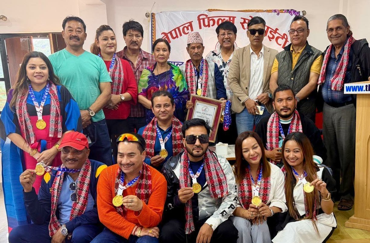 चलचित्र कलाकार संघको नयाँ कार्यसमितिलाई काभ्रेको पनौतीमा सम्मान