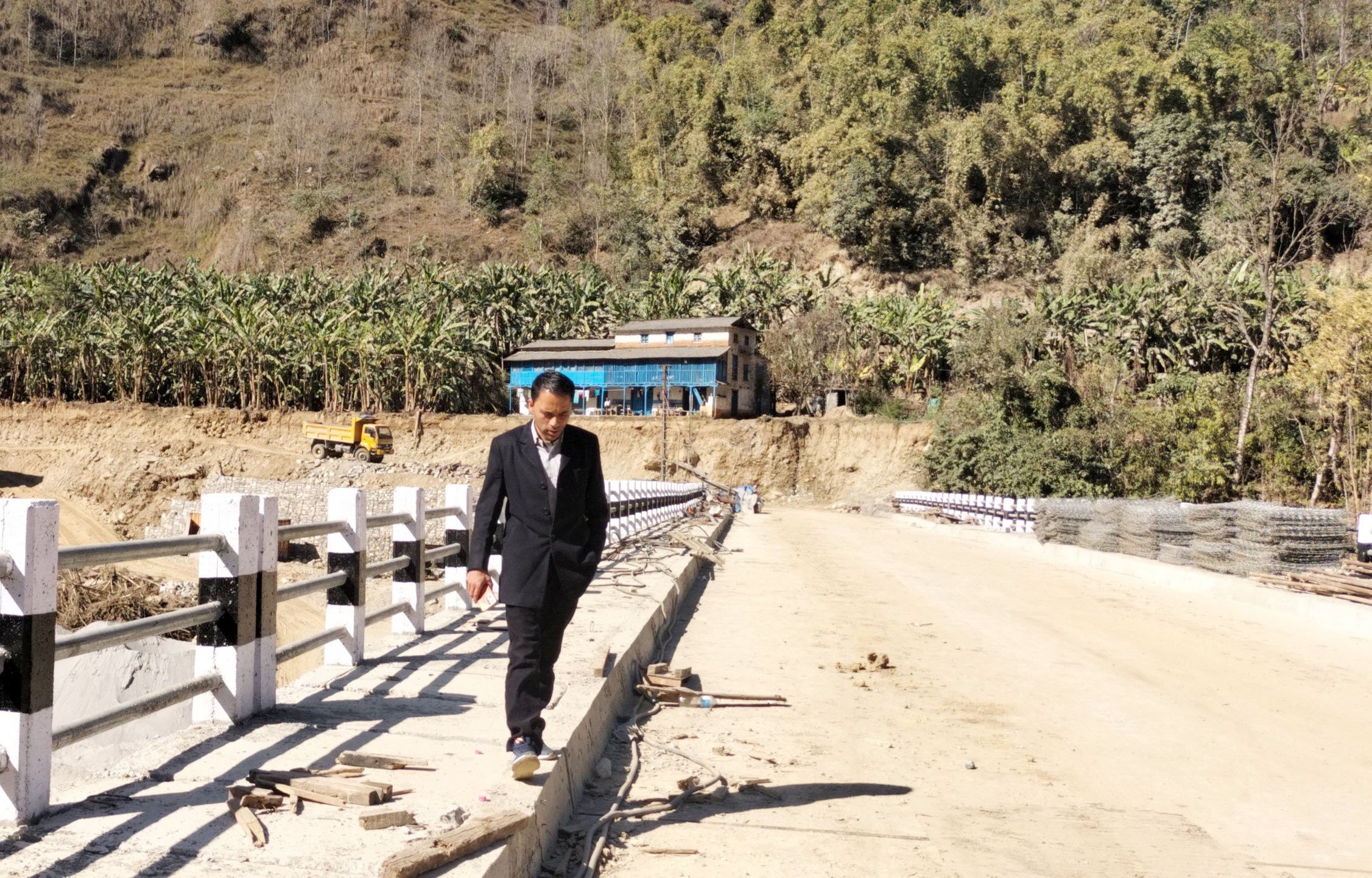 कालीगण्डकी नदीमा पुल बनेपछि पाेखरा पुग्न सहज