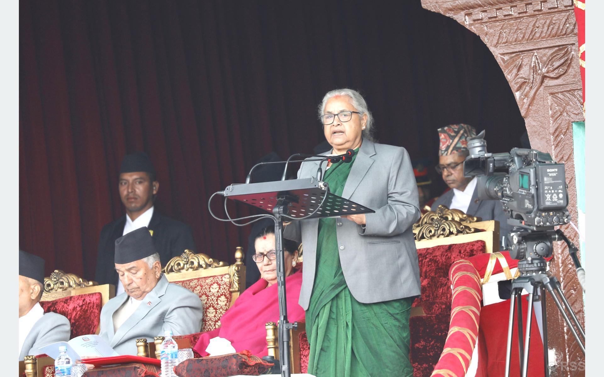 निर्वाचनका लागि सरकारले सम्पूर्ण तागत लगाएको छ: प्रधानमन्त्री कार्की