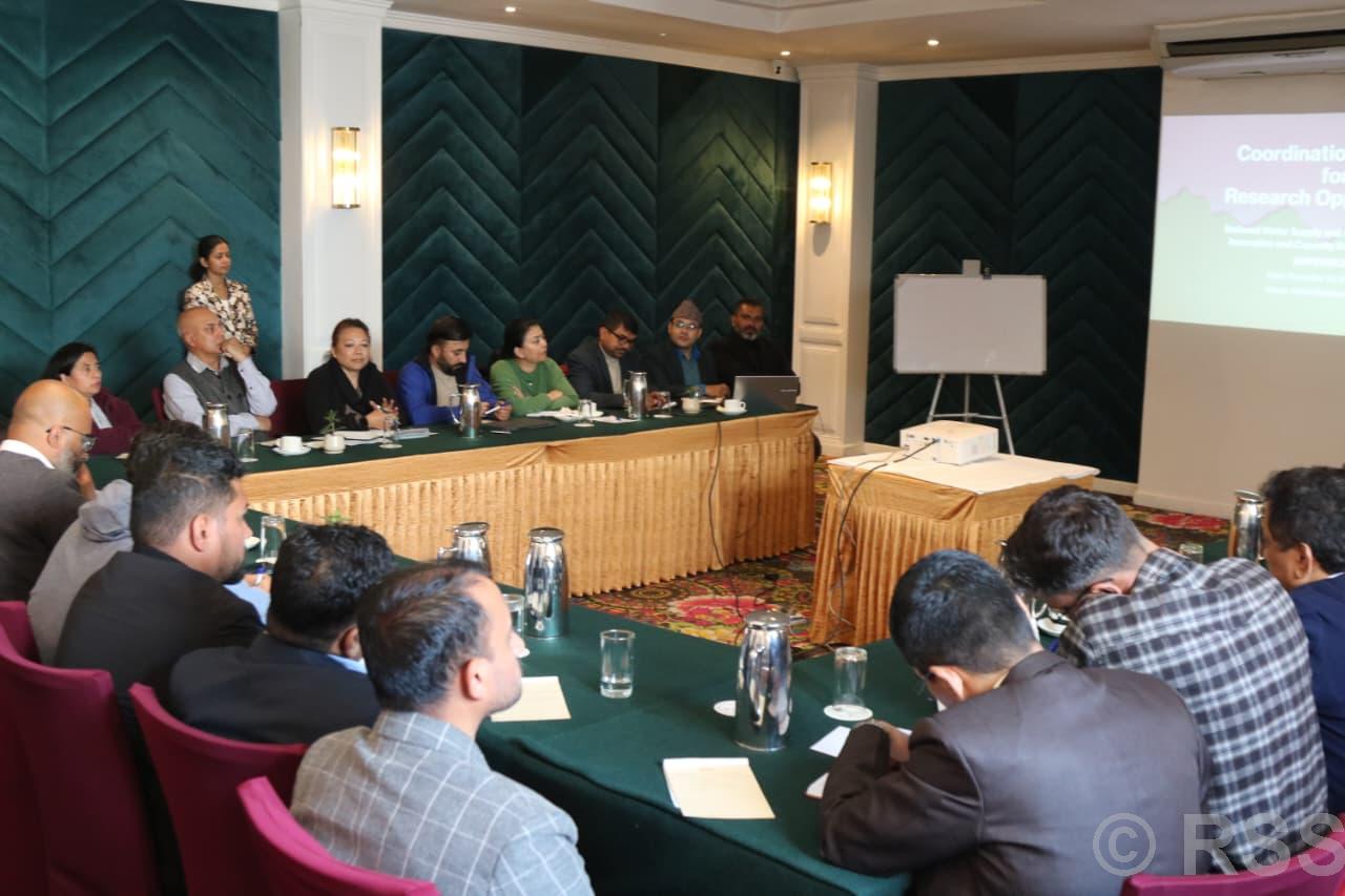 खानेपानी मन्त्रालयद्वारा अनुसन्धान सहयोगका लागि विकास साझेदारसँग प्रारम्भिक छलफल
