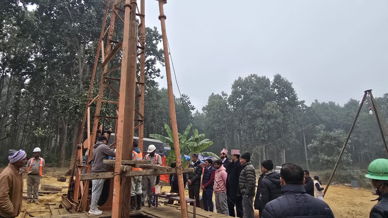 अलपत्र खानेपानी आयोजनाको काम पुनःसञ्चालन