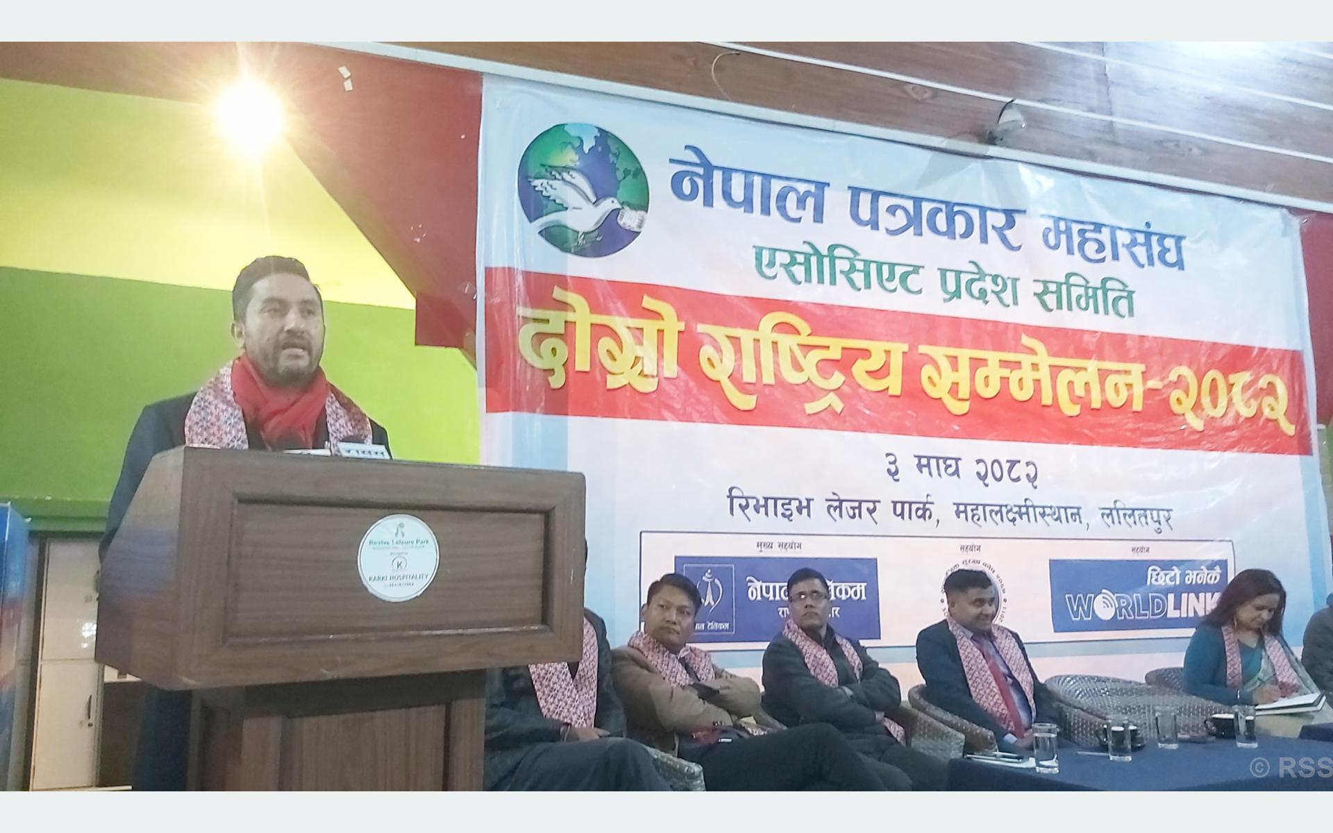 भावी सरकारमा पनि मिडियाकर्मीको प्रतिनिधित्व हुनुपर्छः सञ्चारमन्त्री