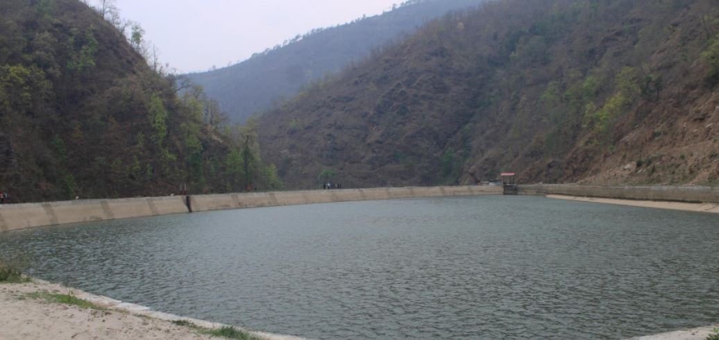 साप्सुखोला जलविद्युतको ड्याम