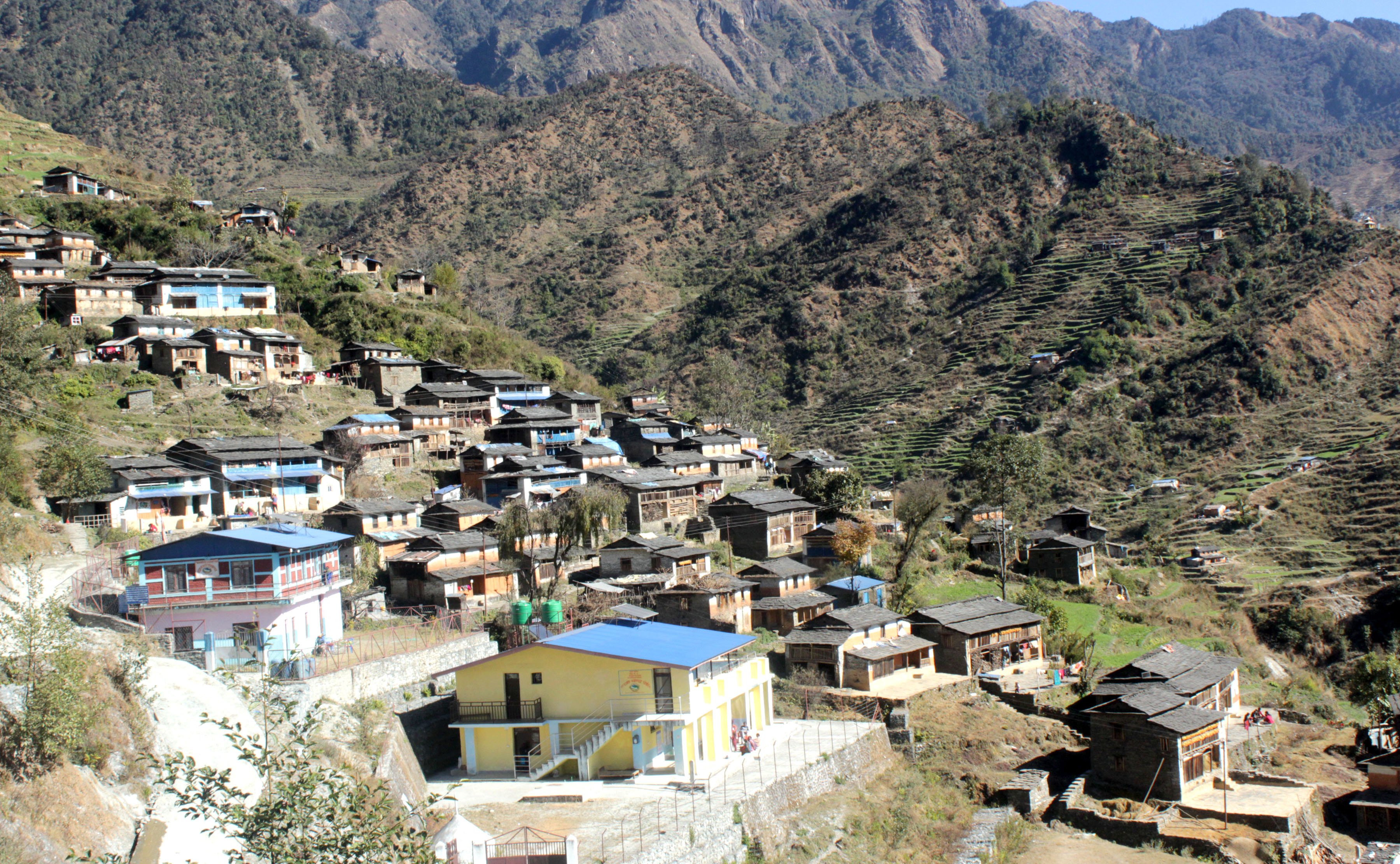 मल्कबाङ गाउँ (तस्बिर)
