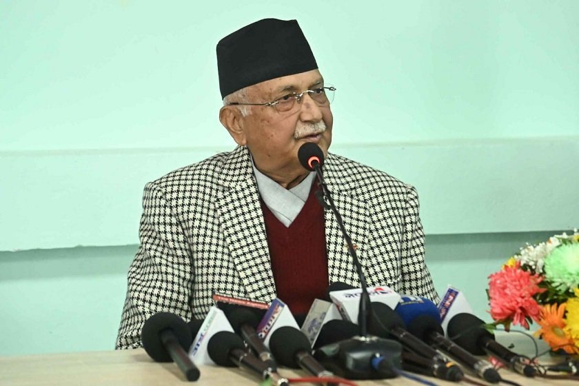 झापा-५ बाट केपी ओली सर्वसम्मत सिफारिस