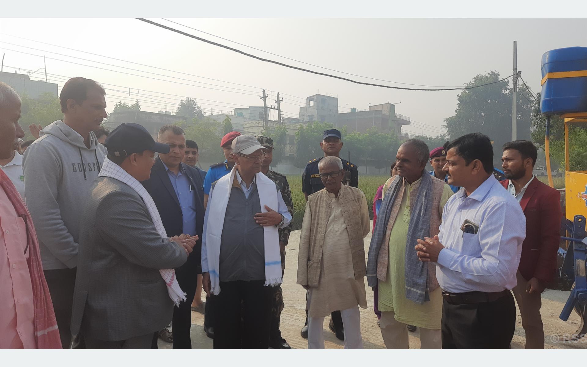 रासायनिक मल किसानलाई पुग्ने गरी ‘अनलाइन सिस्टम’ विकास गर्दैछौं : मन्त्री परियार