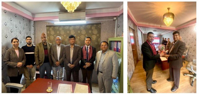 एनआईसी एशिया लघुवित्तका सञ्चालक दिवाकर भट्टराईद्वारा सपथ ग्रहण
