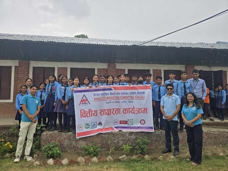 नेपाल लघुवित्त बैंकर्स संघ कैलाली समितिद्वारा वित्तीय साक्षरता कार्यक्रम सम्पन्न