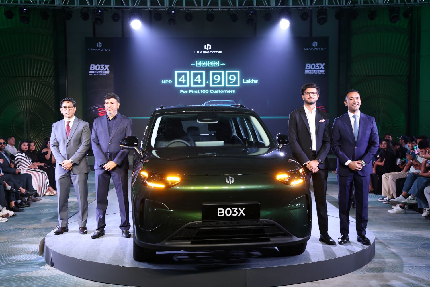 लिपमोटर B03X प्रो म्याक्स प्रिमियम एसयूभी नेपालमा आधिकारिक रूपमा सार्वजनिकः पहिलो १०० ग्राहकका लागि विशेष मूल्य रु. ४४.९९ लाख