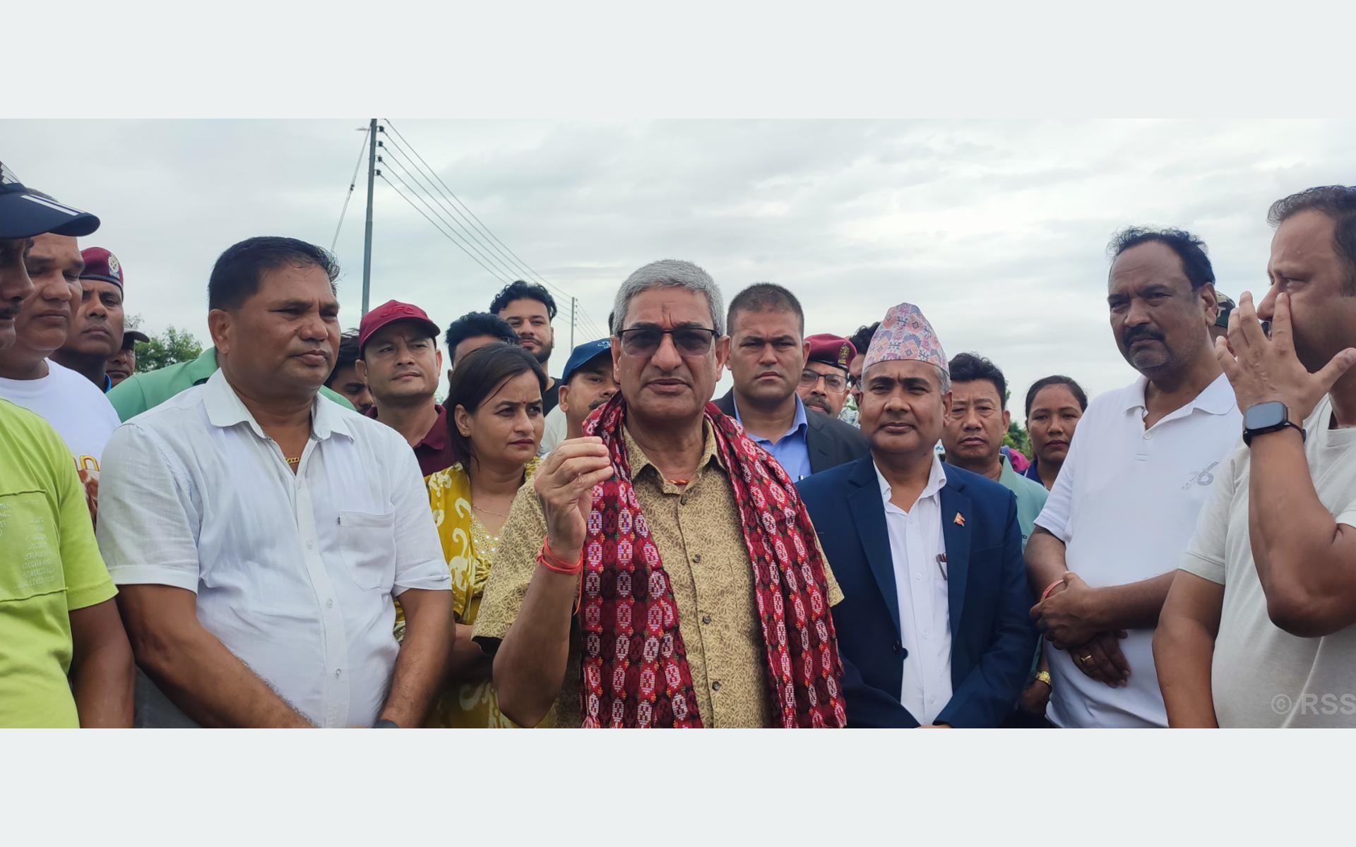 दोधारा–चाँदनी सुक्खा बन्दरगाहको काम छिट्टै सुरु हुँदैछ : गृहमन्त्री लेखक