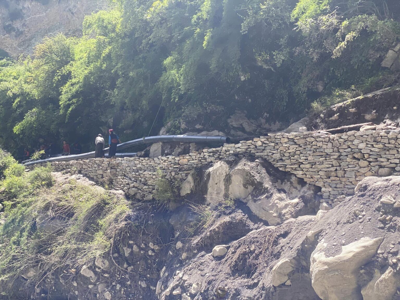 चुम्चेत लघुजलविद्युत् आयोजना मर्मत