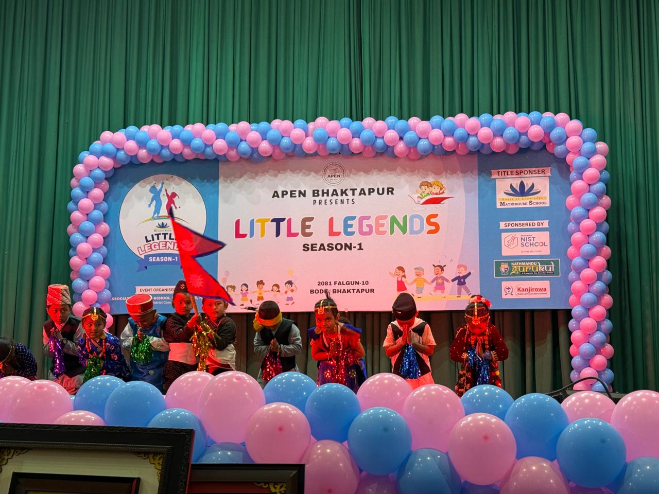 भक्तपुरमा ‘लिटिल लिजेण्डस सिजन १’ भव्य रूपमा सम्पन्न