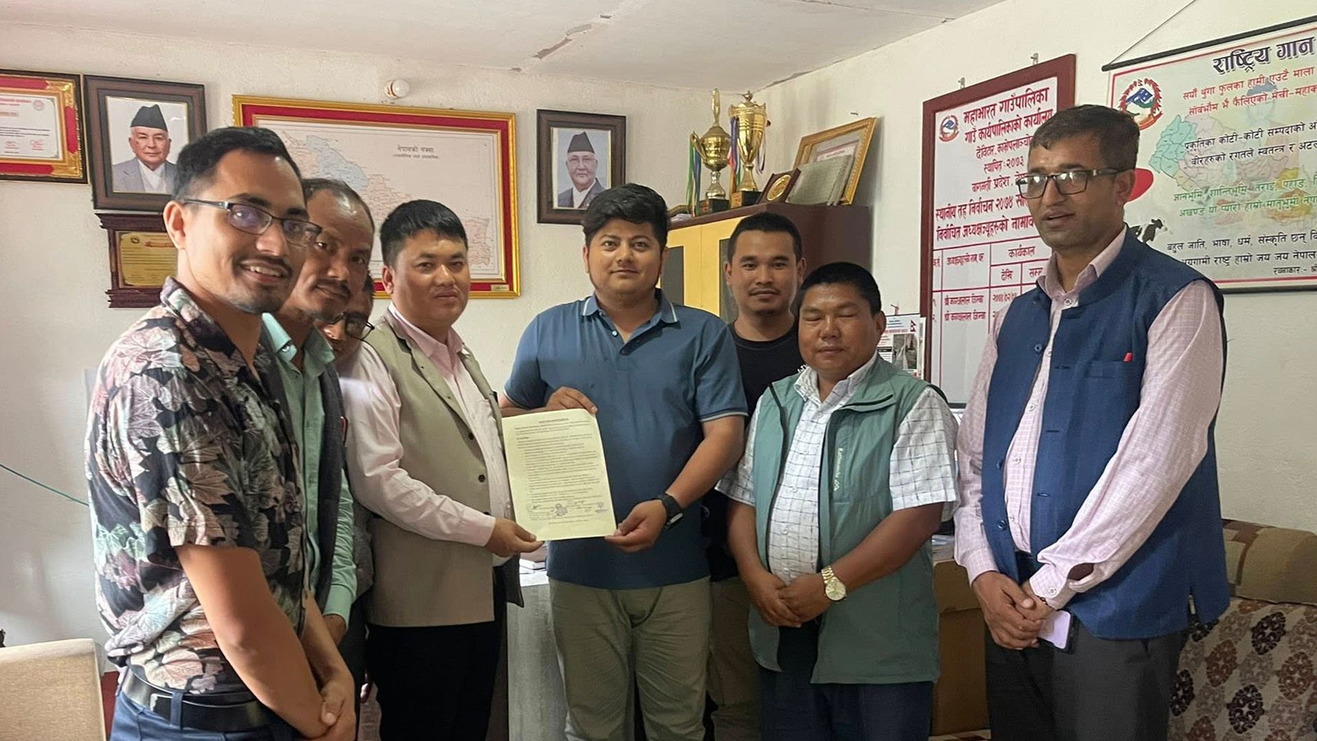 महाभारत गाउँपालिका र सजिलो नेट प्रालिबीच पालिकामा इन्टरनेट जडान गर्ने सहमति
