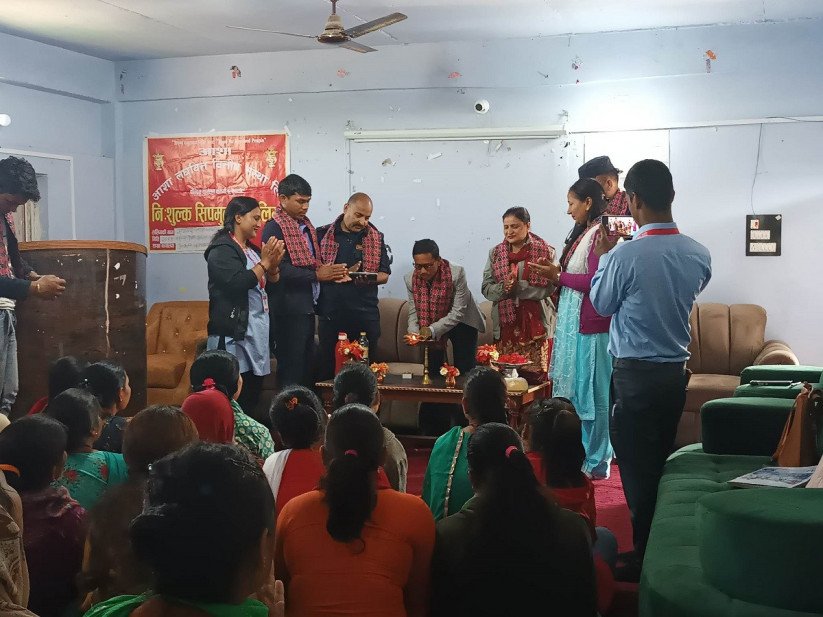 आशा लघुवित्तद्धारा महिला सदस्यलाई सीपमूलक तालिम