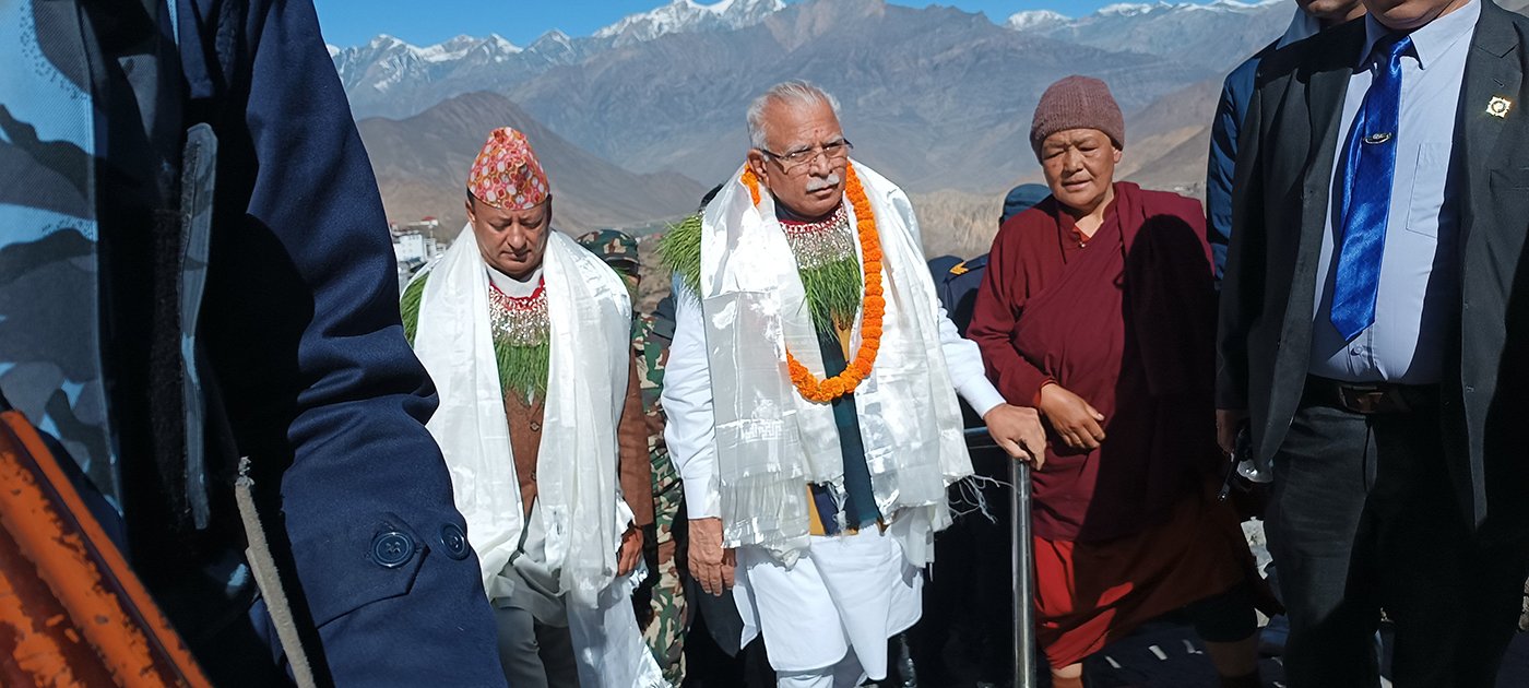 भारतीय उर्जामन्त्रीद्वारा मुक्तिनाथमा पूजार्चना