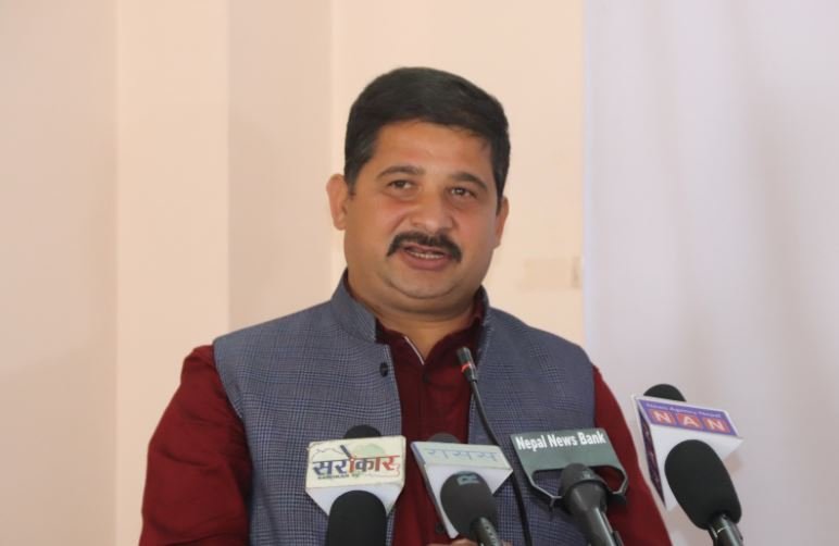 आजको पत्रकारिता अबको पत्रकारिता अन्तरक्रियामा अध्यक्ष पोखरेल