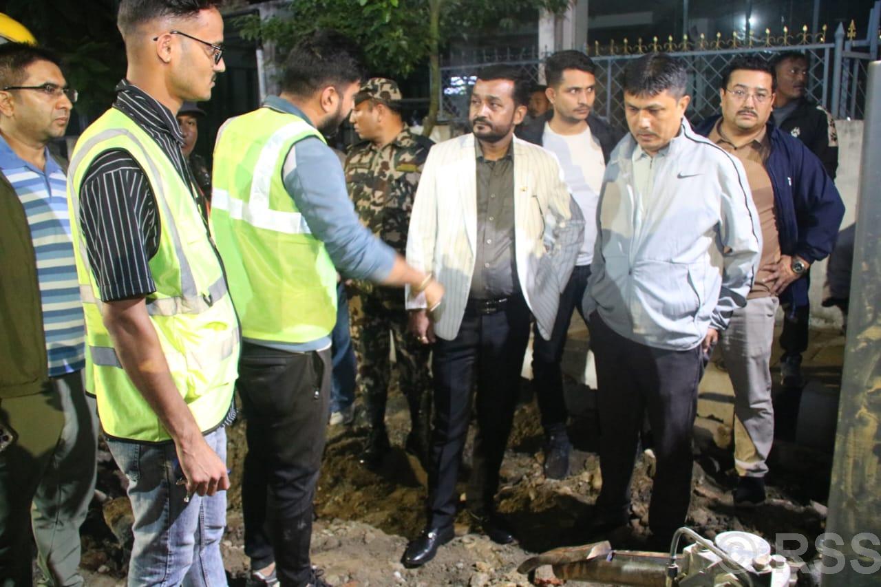 अब बालुवाटार र नक्सालमा पनि मेलम्चीको खानेपानी
