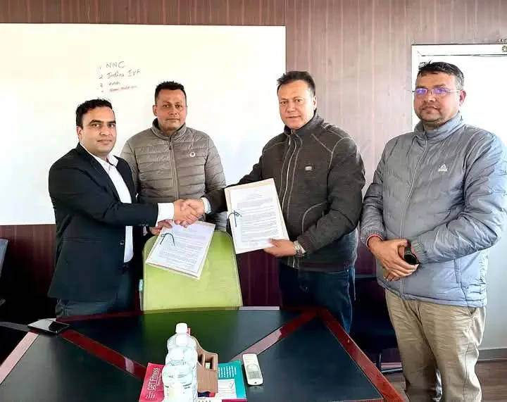 मेट्रो काठमाडौं अस्पताल र ट्रक व्यवसायी महासंघबिच सम्झौता