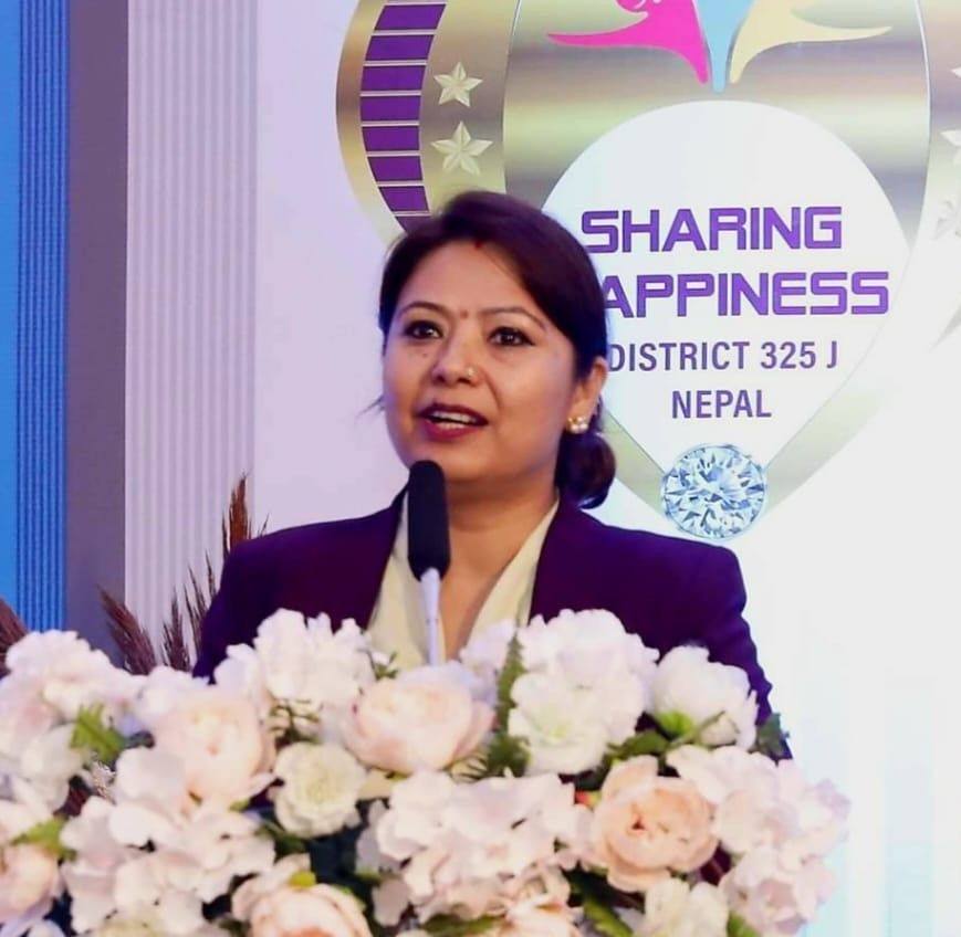 ५४ वर्षको इतिहासमा पहिलोपटक मल्टिपल डिष्ट्रिक्टको नेतृत्वमा महिला निर्वाचित