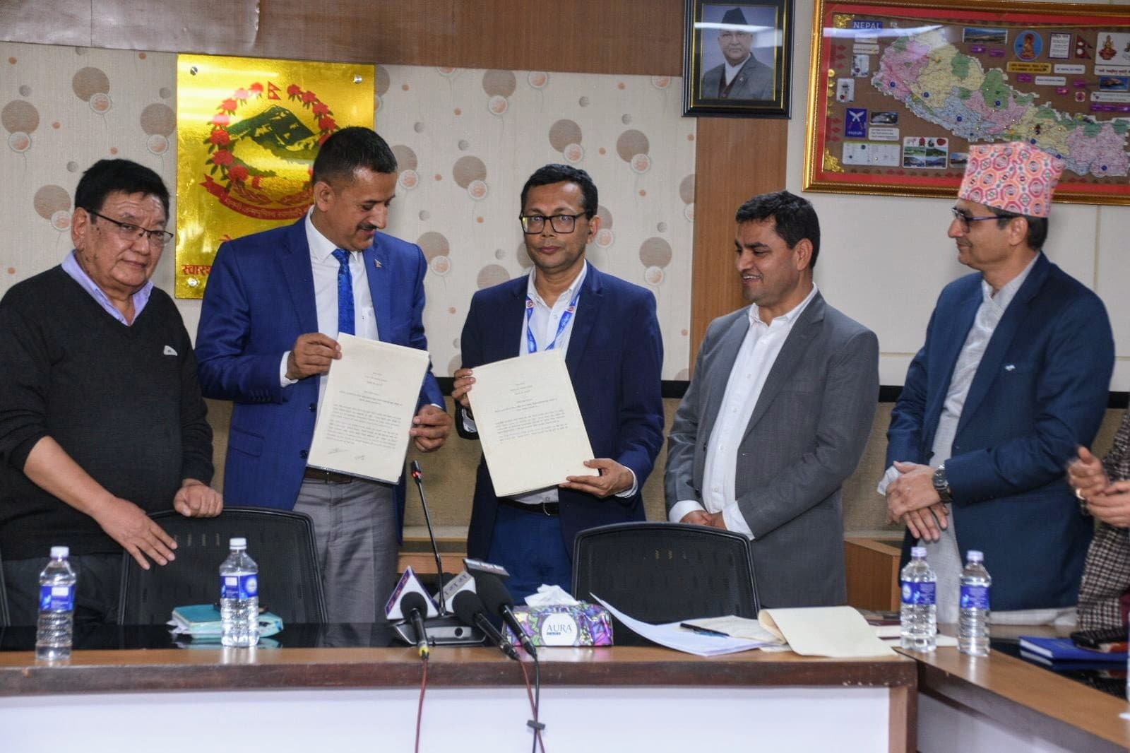 आँखा उपचारमा पहुँच बढाउन स्वास्थ्य मन्त्रालय र तिलगंगा प्रतिष्ठानबीच सम्झौता