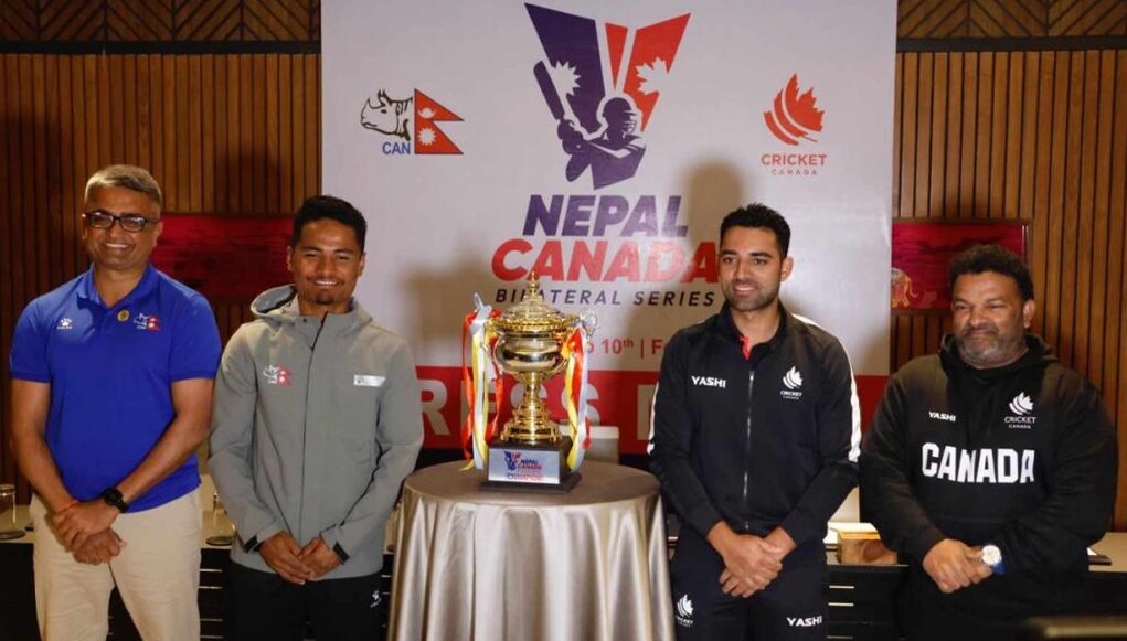 ओडीआई सिरिज : नेपाल पहिलो खेल क्यानडासँग खेल्दै
