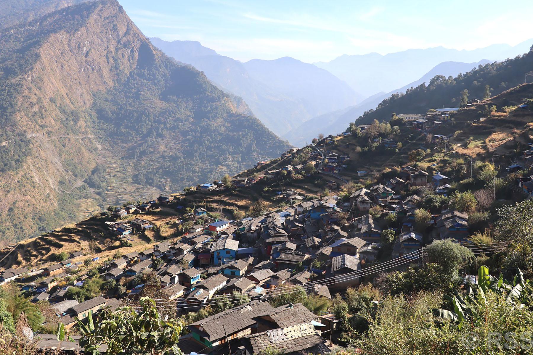 म्याग्दीको मुदीगाउँ (तस्बिर)