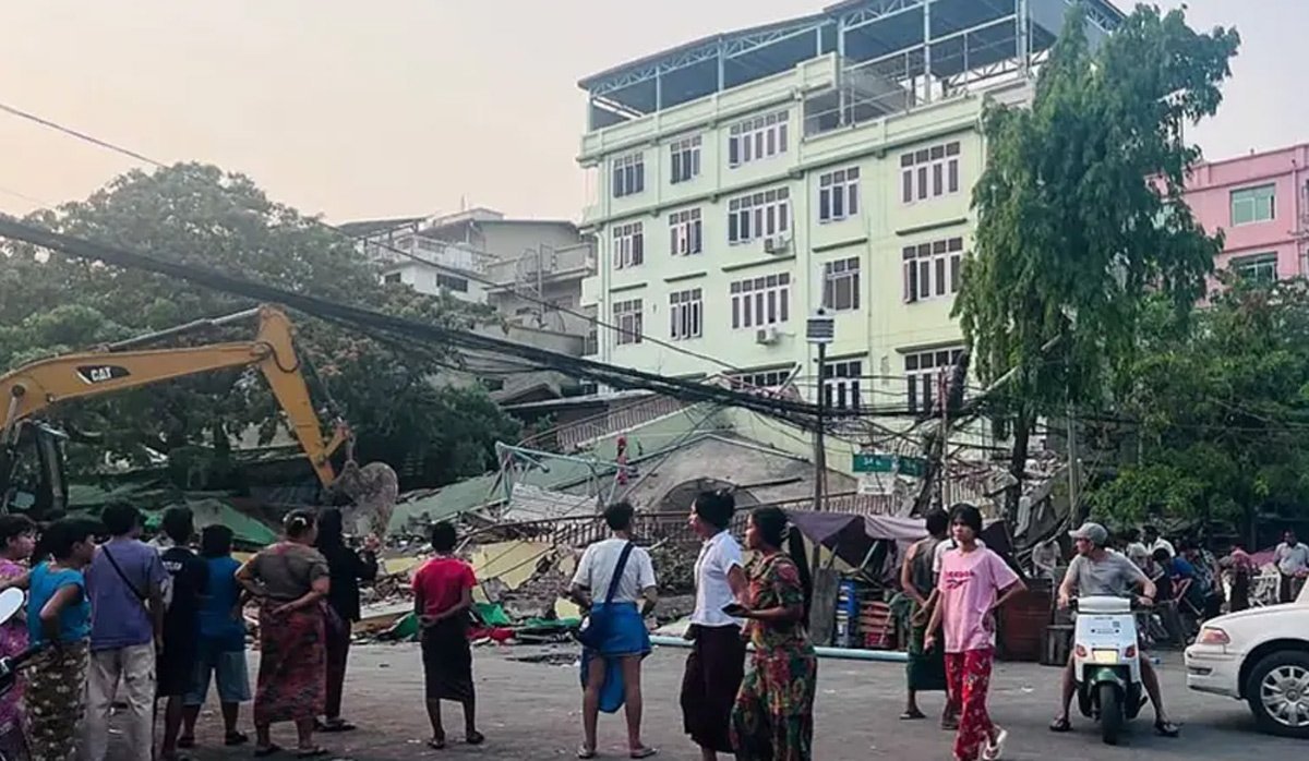 म्यानमारमा भूकम्पपछिको युद्धविराम समाप्त हुने क्रममा