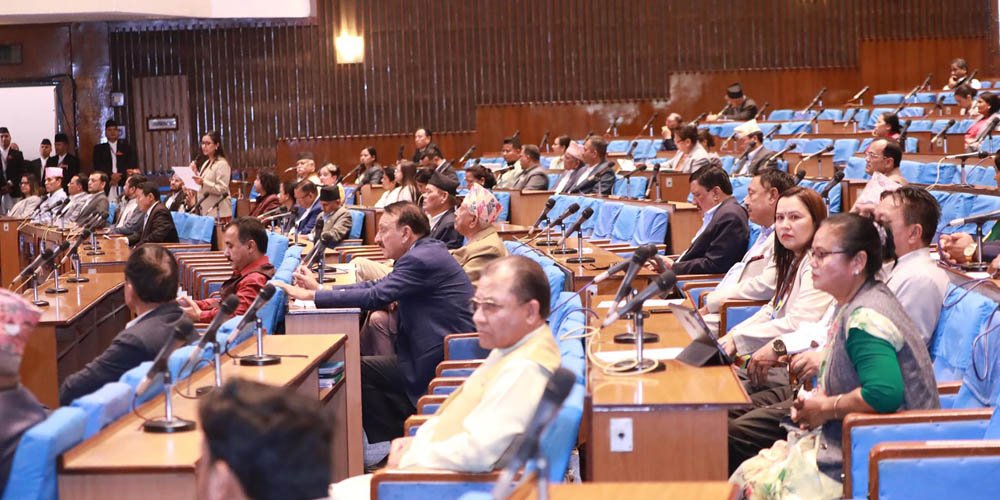 रास्वपा र राप्रपाद्वारा आज पनि संसद् बहिष्कार
