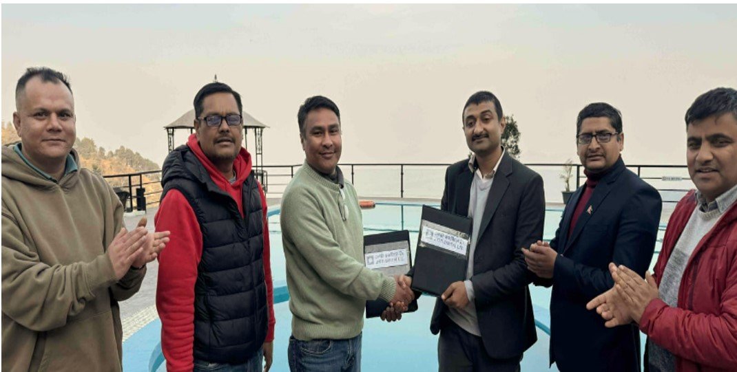 ज्योति क्यापिटल लिमिटेड र नगरकोट रिसोर्टबीच  सम्झौता