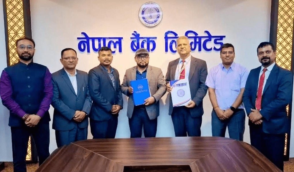 नेपाल बैंक र माउन्टेन भिस्टा रिट्रिट प्रा.लि. बिच सम्झौता