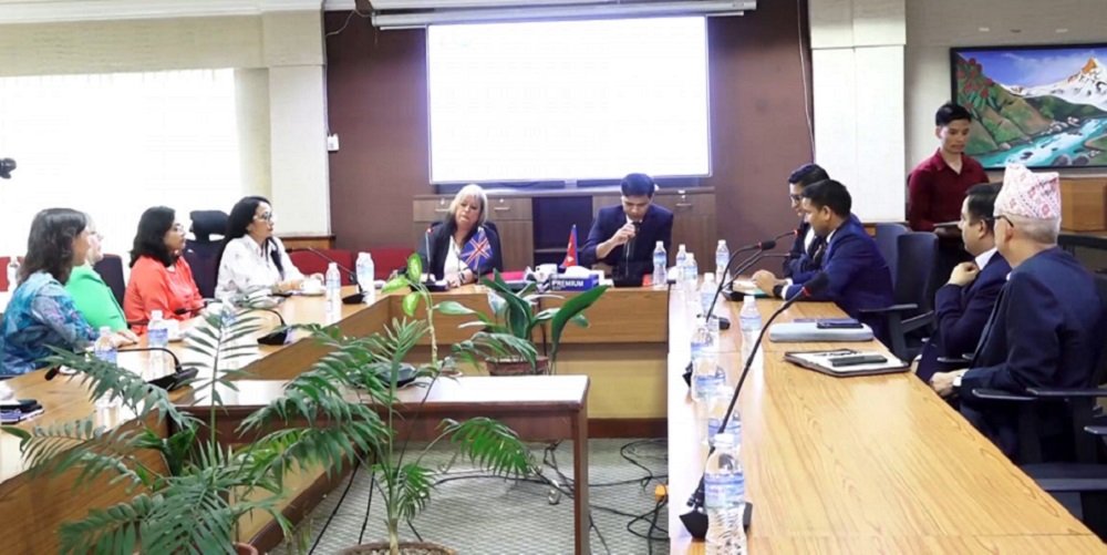 लैङ्गिक तथा मानव विकास अभिवृद्धिका लागि बेलायतसँग सम्झौता