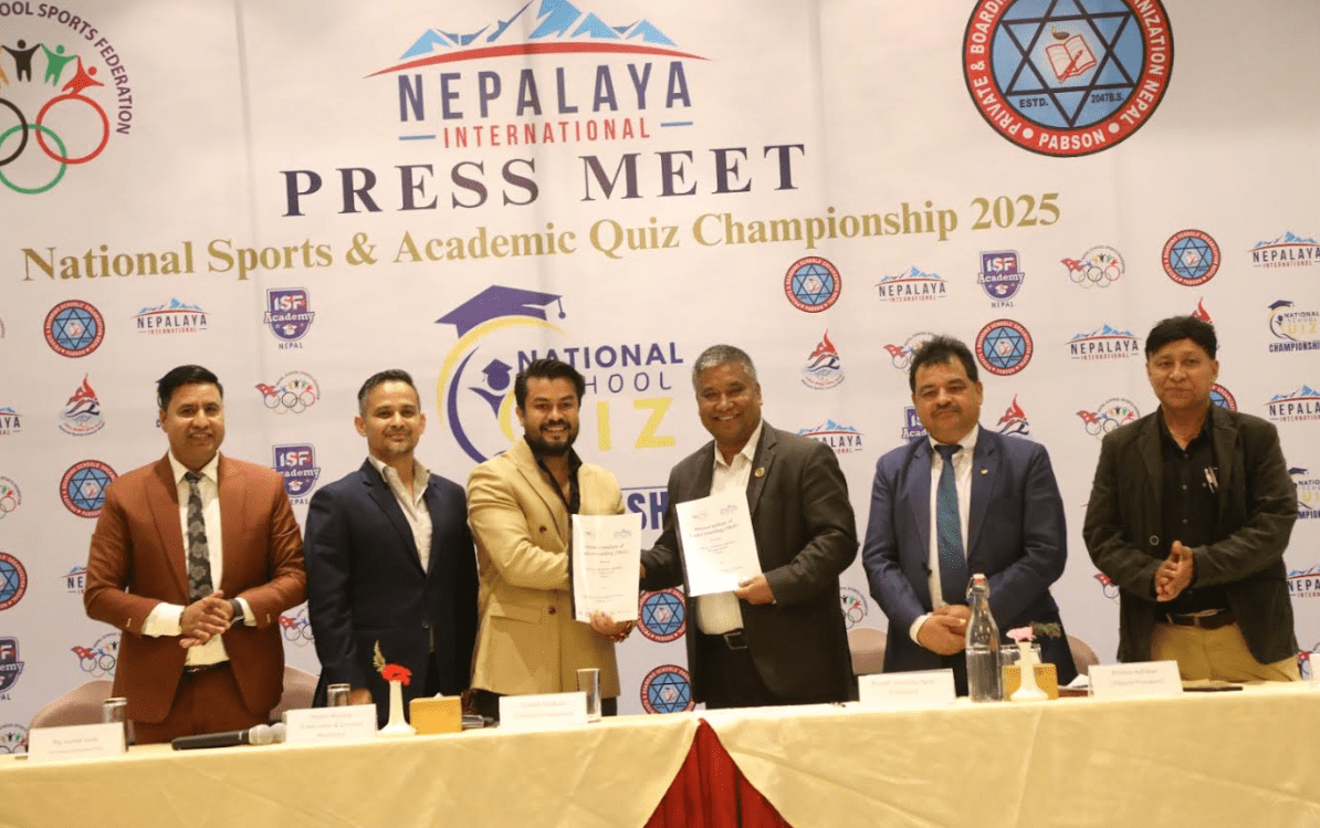 ‘नेसनल स्कुल क्विज च्याम्पियनसिप २०८२’ को घोषणा, पाँच हजारभन्दा बढी विद्यालयको सहभागिता हुने
