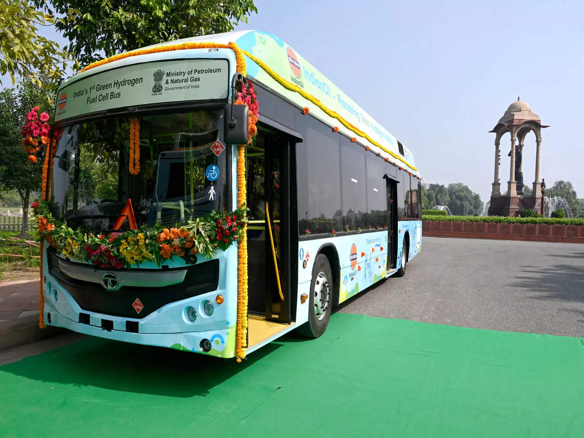 भारतमा हरित हाइड्रोजनबाट सञ्चालन हुने बस सार्वजनिक