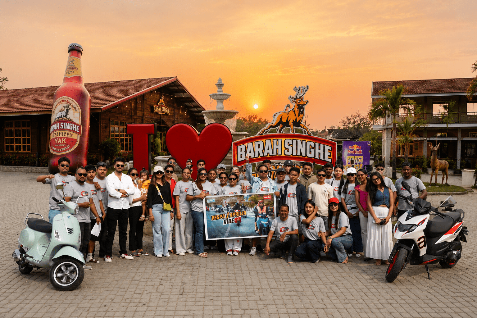 बुटवलमा भेस्पा-अप्रिलियाको विशेष स्कुटर यात्रा सम्पन्न, टाइगर फरेस्टमा आत्मीय स्वागत