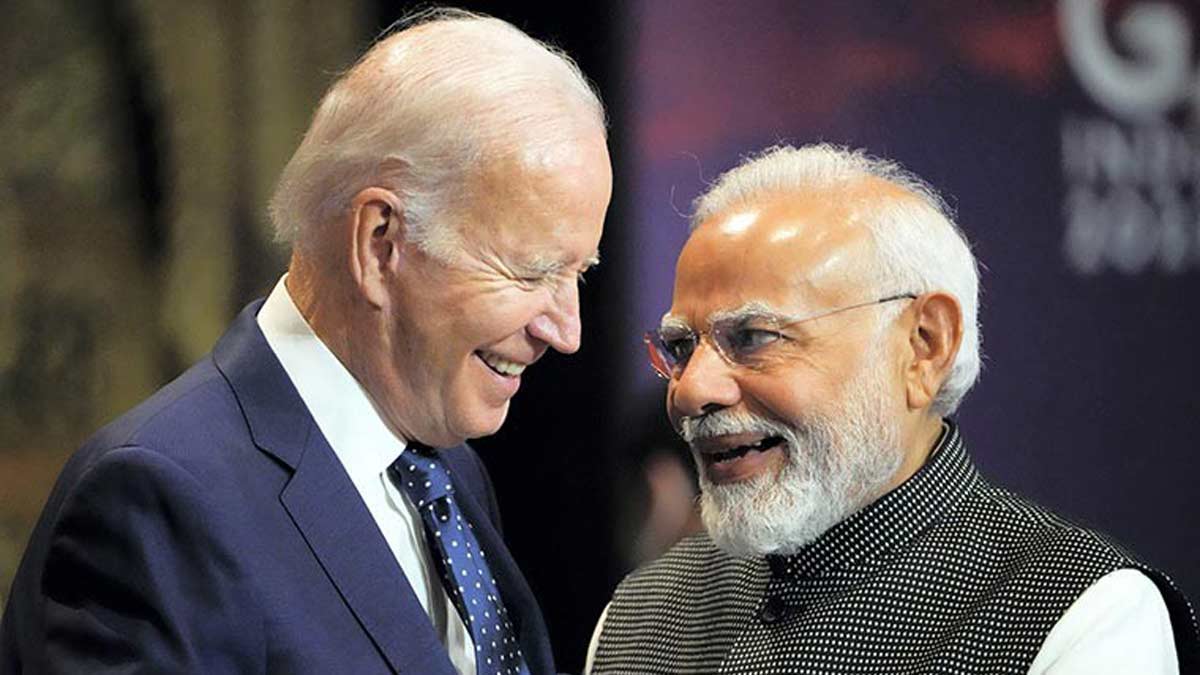 मोदी र  बाइडेनबीच टेलिफोन कुराकानी