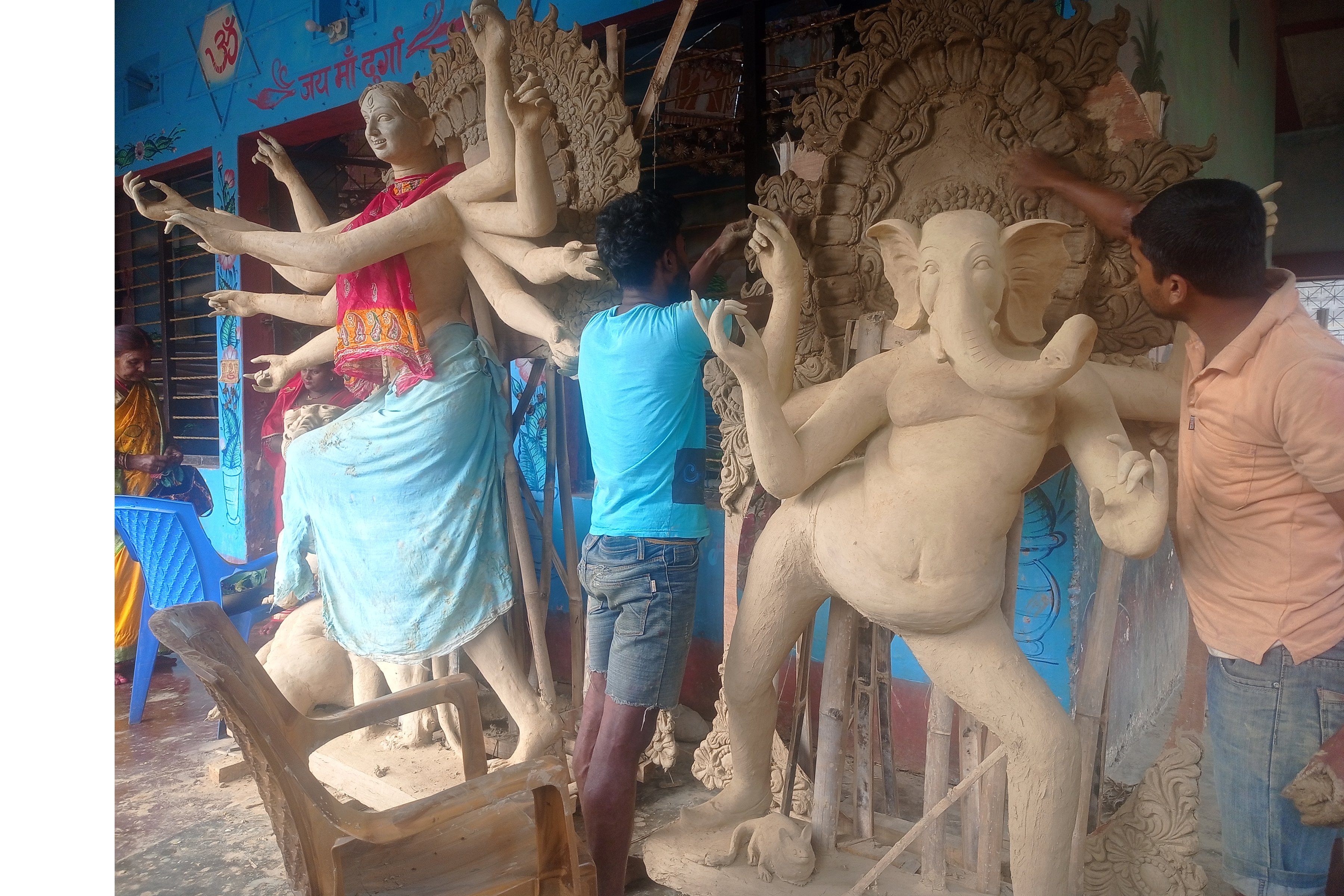 नवरात्री पूजाका लागि मूर्ति