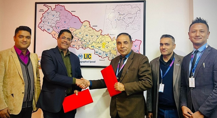 एलआईसी नेपालको हकप्रद बिक्री प्रबन्धकमा नियुक्त भयो नेपाल एसबिआई मर्चेन्ट बैंकिङ