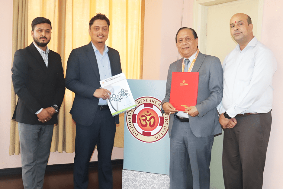 एनआईसी एशिया बैंक र ओम हस्पिटलबिच सहकार्य, डिजिटल भुक्तानीमा १० प्रतिशत छुट