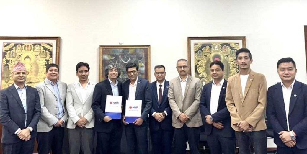 नेपाल इन्भेष्टमेन्ट मेगा बैंक र नेपाल इन्जिनियर्स एसोसिएसनबीच व्यावसायिक सम्झौता