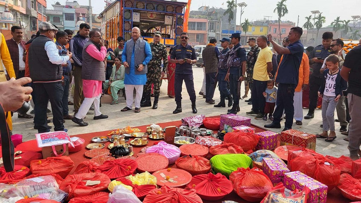 मधेसका मुख्यमन्त्री सिंह अयोध्या प्रस्थान