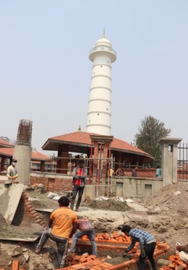 पुनर्निर्माणको काम गरिँदै