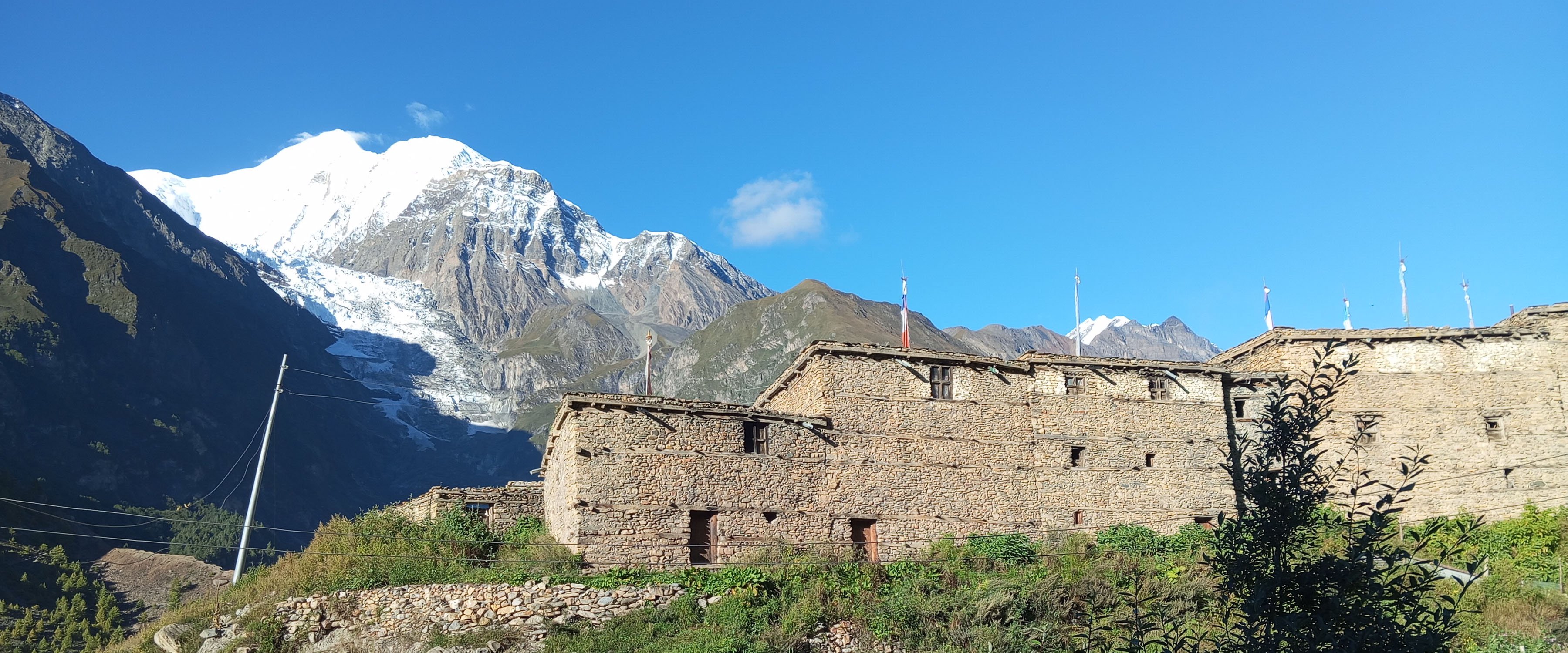 माटाले बनेका परम्परागत घर