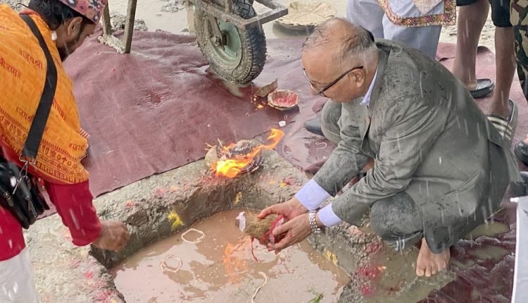 पोखरा विमानस्थलमा हवाई इन्धन डिपो शिलान्यास