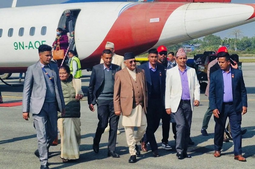 जेनजी आन्दोलनपछि पहिलो पटक झपा पुगे ओली