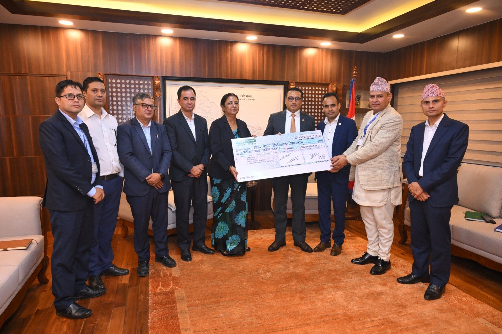 बाढीपछि नेपाल टेलिकमको ठूलो सहयोगः उद्धार कोषमा १० करोड हस्तान्तरण