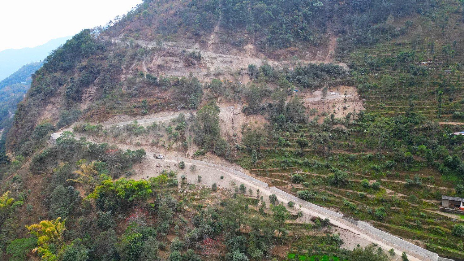 मार्ग खुलेको १५ वर्षपछि सडक स्तरोन्नति थालियो