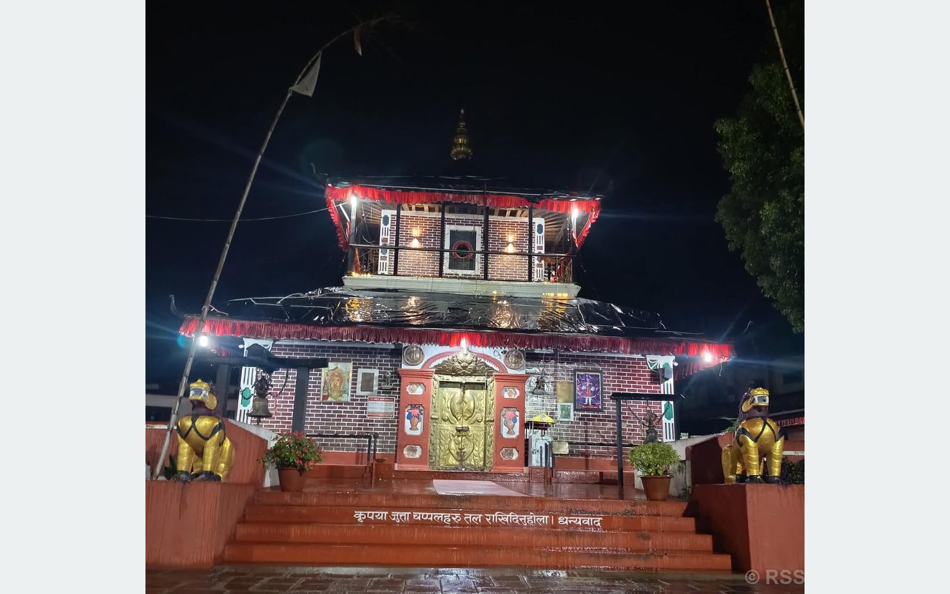पाल्पामा भगवती रथजात्राको तयारी गरिँदै