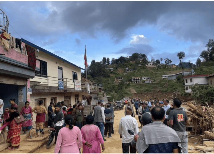 पनौती नगरपालिकाद्वारा बाढीपहिरो प्रभावित क्षेत्रका बासिन्दालाई सम्पत्ति करमा शतप्रतिशत छुट