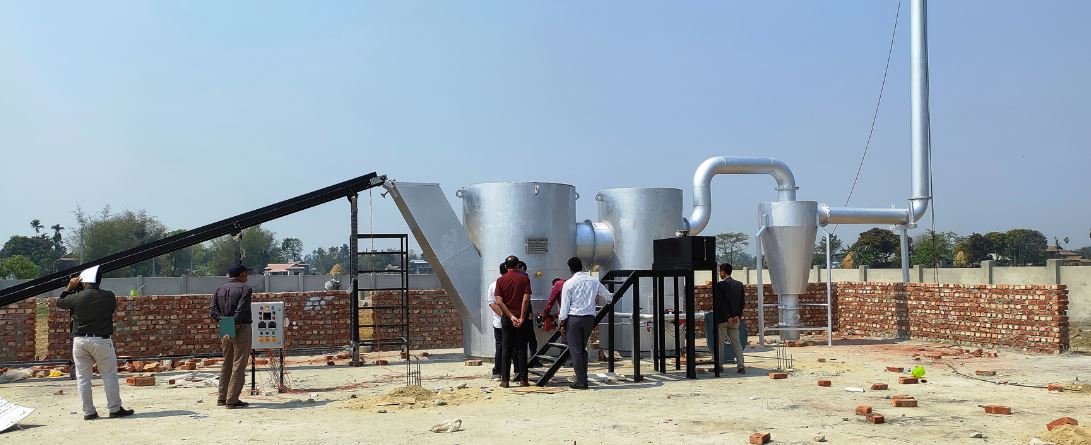 फोहोर जलाउने अत्याधुनिक इन्सिनेरेटर मेसिन परीक्षण