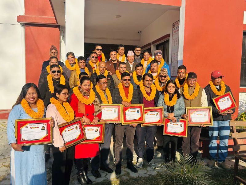 पत्रकार महासंघको निर्वाचित पदाधिकारीहरूलाई बधाई तथा शुभकामना
